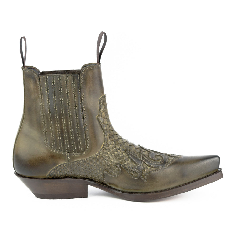 2500 Mayura Boots ROCK Taupe Python