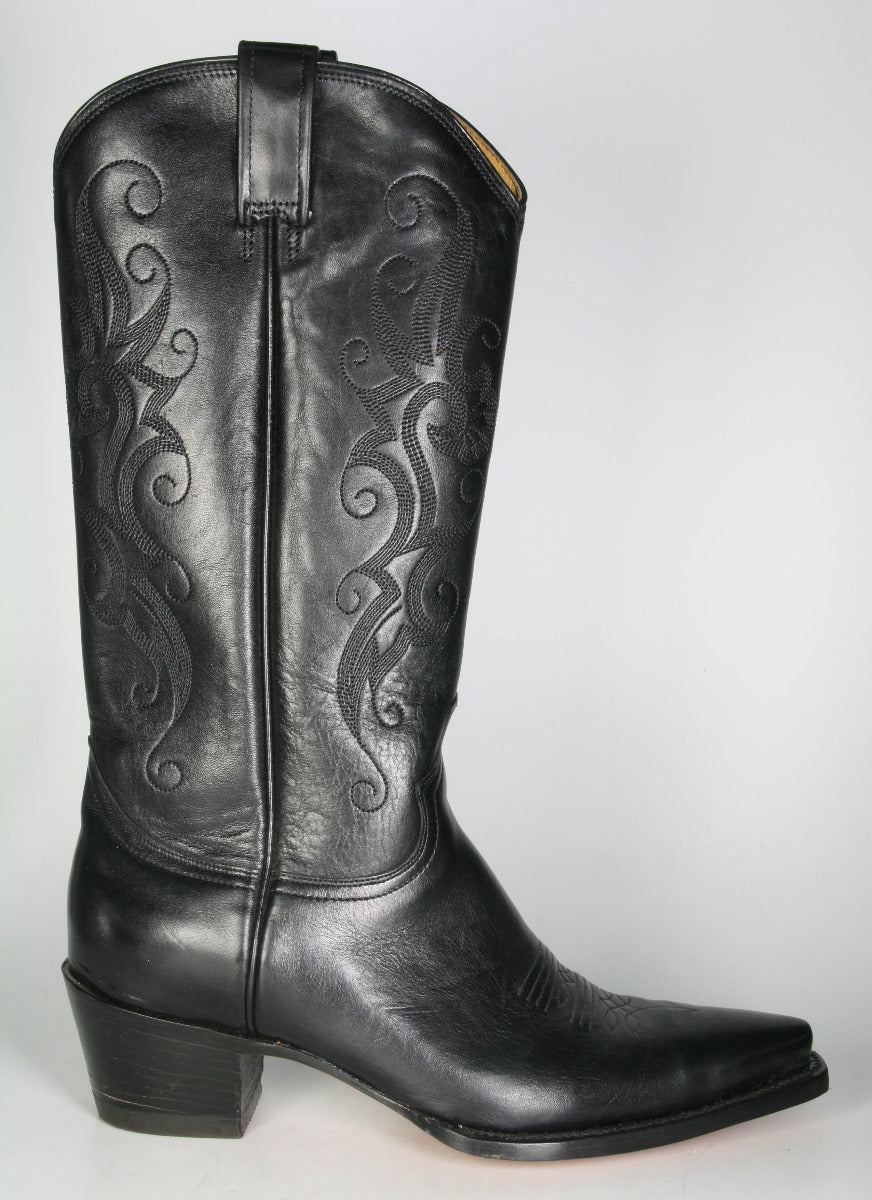 Stephie Mezcalero Damen Cowboystiefel Black Christal