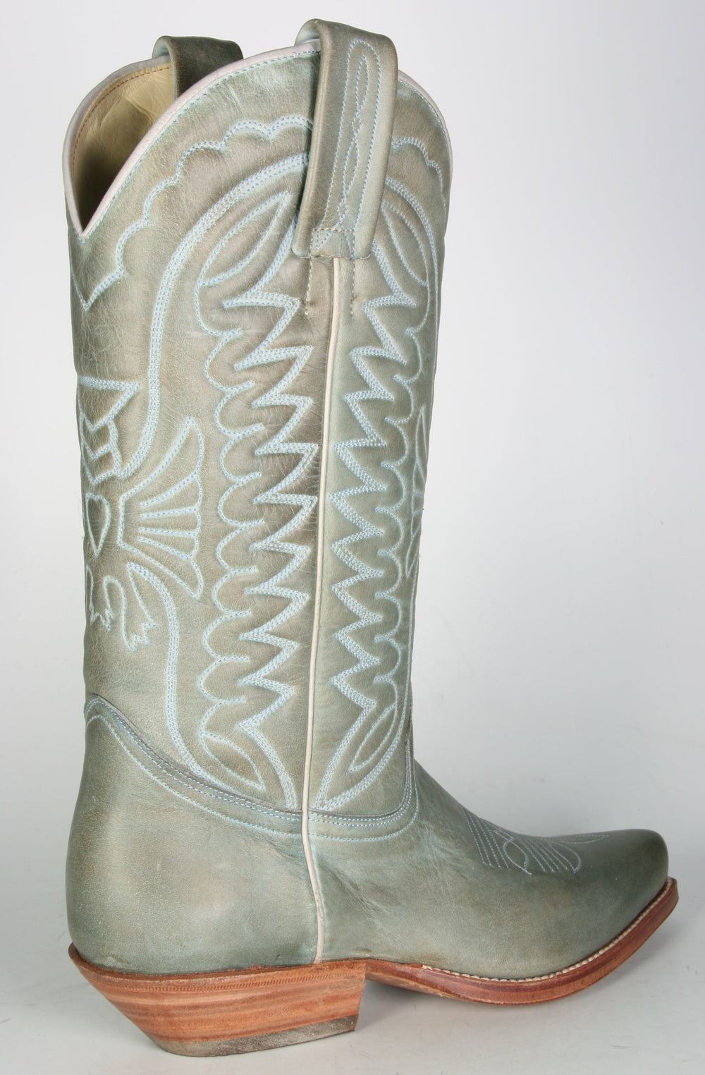 1083 Tony Mora cowboy boots blue gray