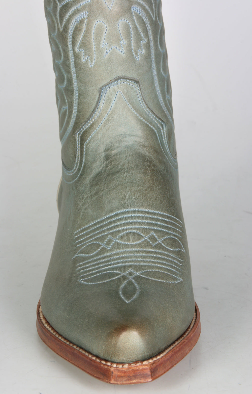 1083 Tony Mora cowboy boots blue gray
