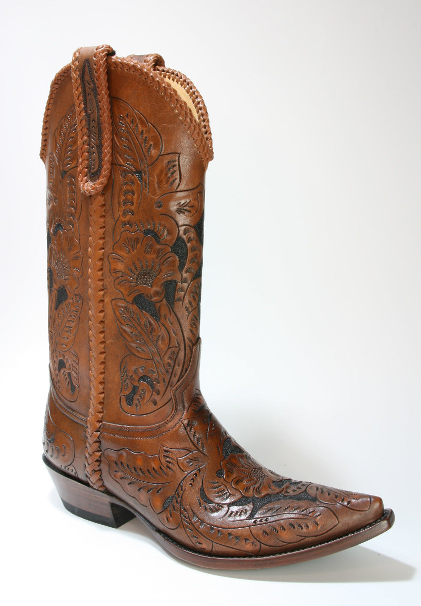 Sendra Cowboystiefel Mexico completo TUCSON Sillero Cafe Medio