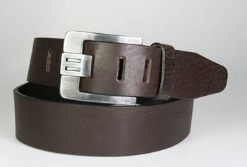 182 Leather belt Vittozzi Brown