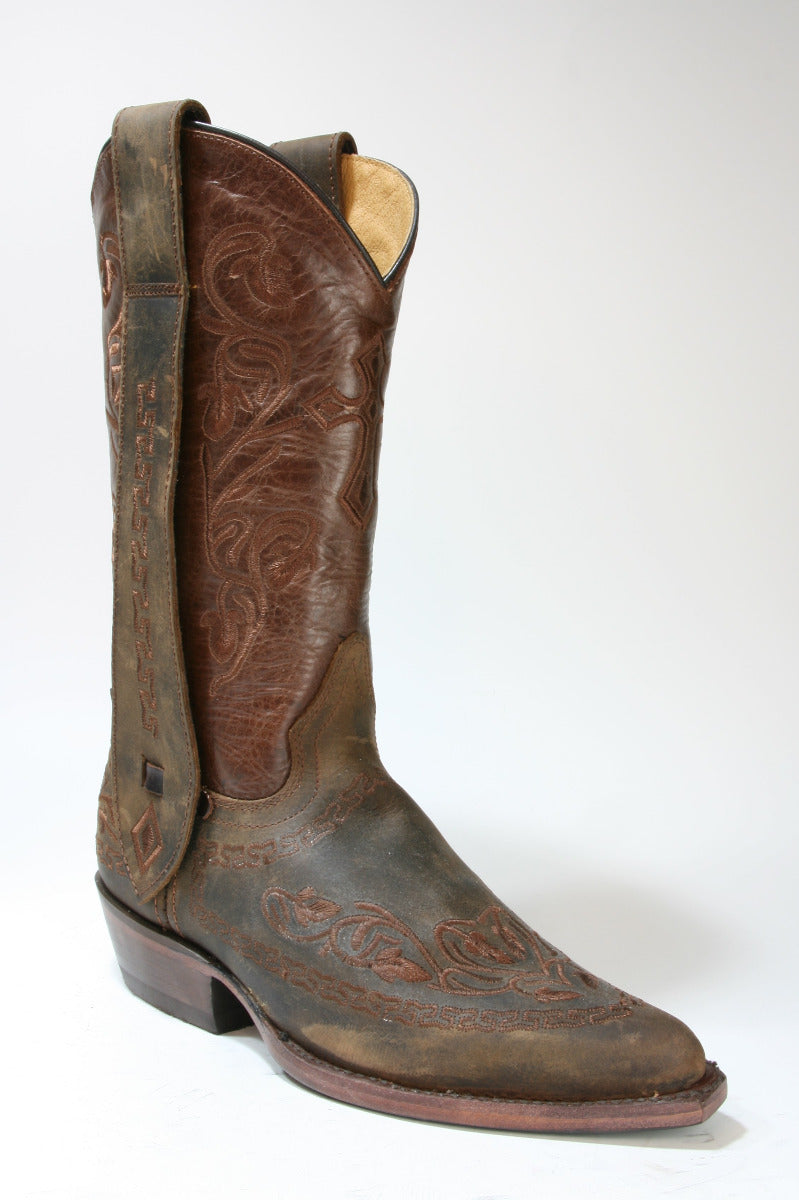 WB-29 Stars and Stripes Cowboystiefel Brown