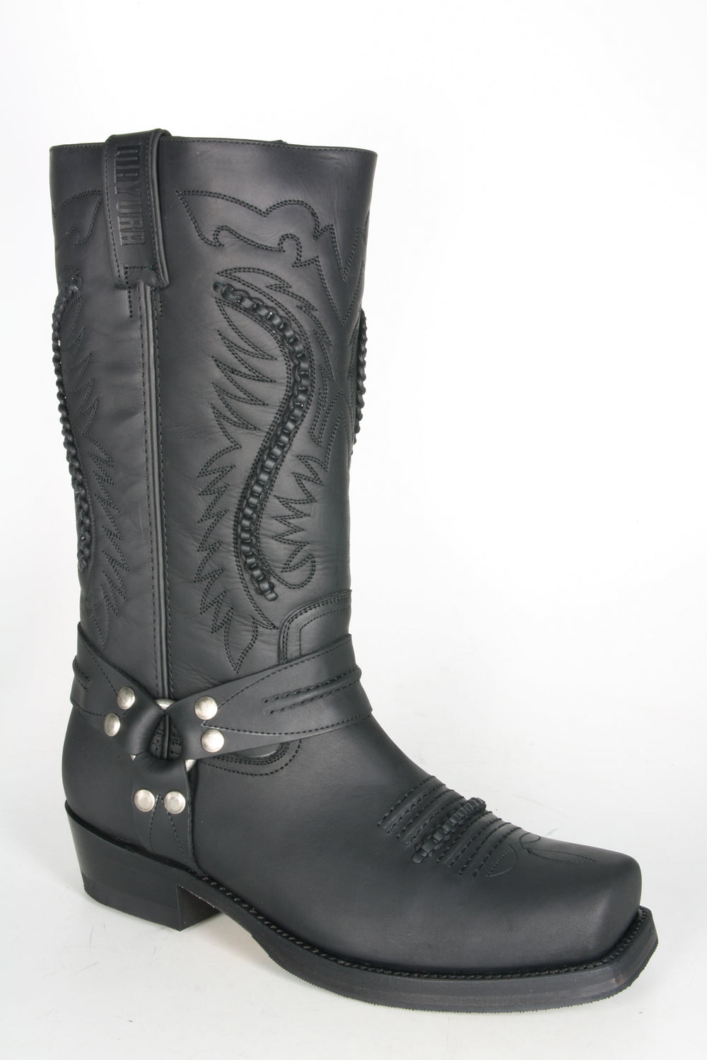 002 Biker boots Mayura Negro