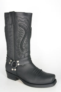 002 Biker boots Mayura Negro