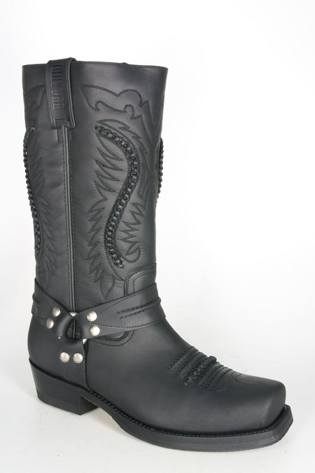 002 Biker boots Mayura Negro