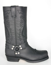002 Biker boots Mayura Negro