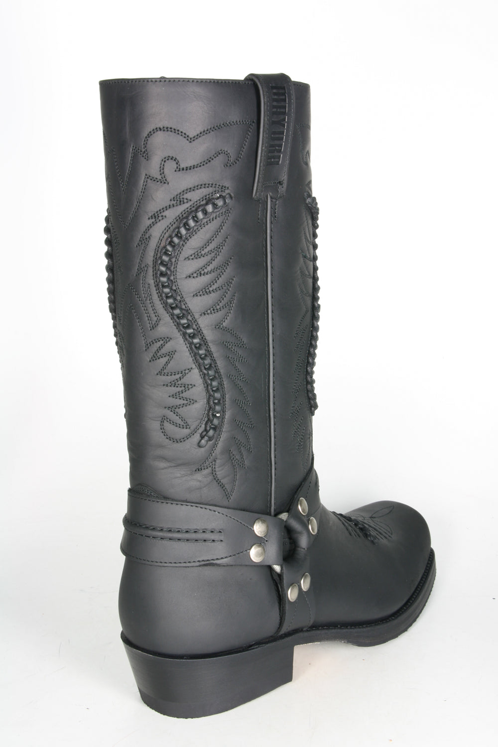 002 Biker boots Mayura Negro