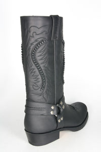 002 Biker boots Mayura Negro
