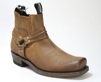 004 MAYURA Bikerboots Afelpado Tabaco