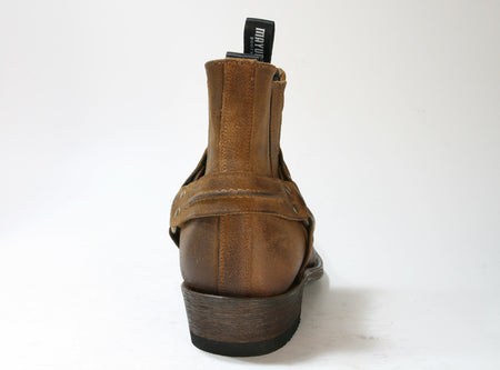 004 MAYURA Bikerboots Afelpado Tabaco