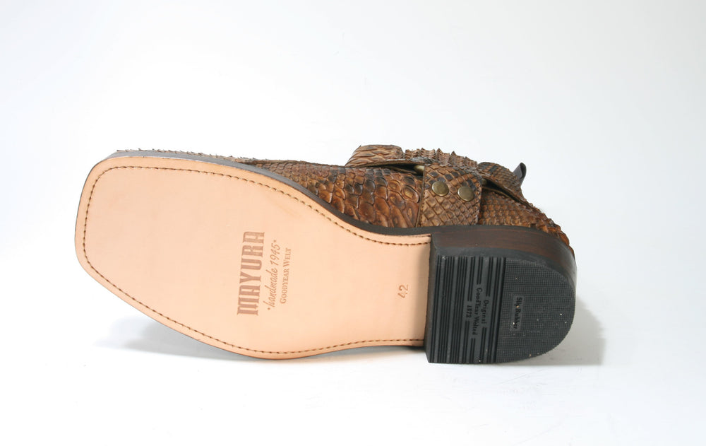 004 Mayura biker boots Python Tierra Mate