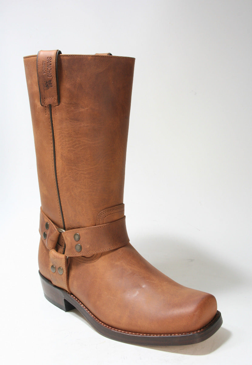 0541 Sancho biker boots Old Rustic Cuero