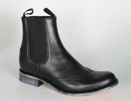 10049 Sendra Chelsea Boots Ciclon Negro