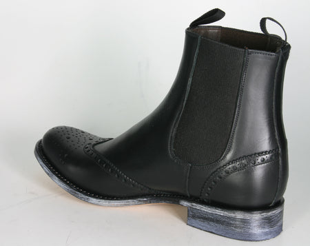 10049 Sendra Chelsea Boots Ciclon Negro