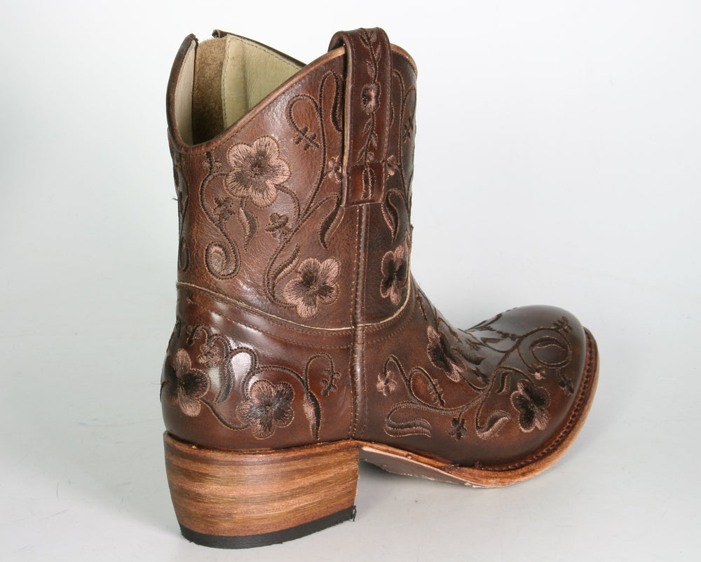 10064 Sendra Stiefelette SARA Deep Lavado Marron