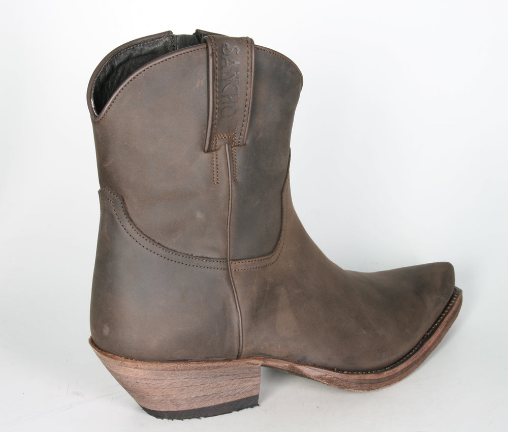 10107 Sancho Testa western ankle boots