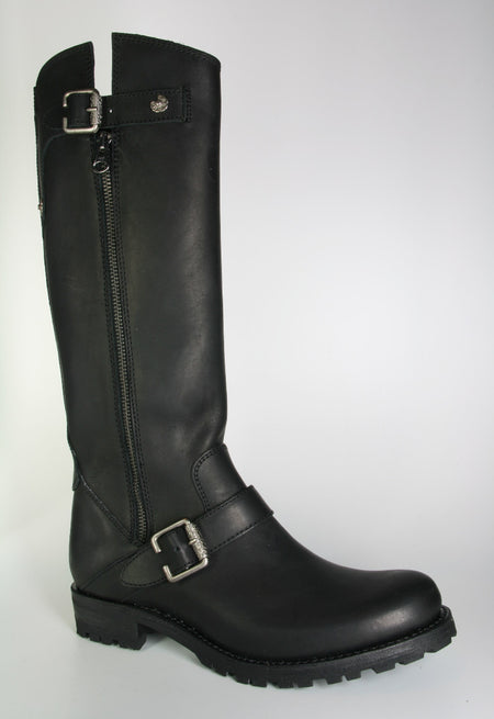 10143 Sancho Bikerboots Negro