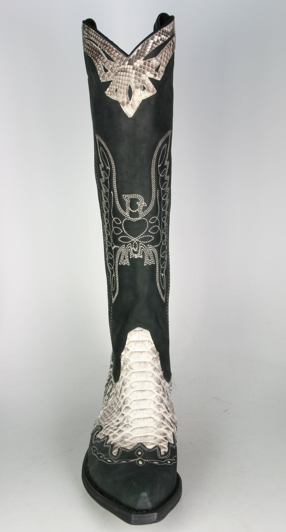 10146 Sancho High Shaft Boots Negro Python