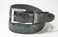 1016 Sendra Python Belt Python Barr. Charia Blue-Grey 