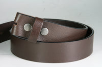 101 Vittozzi interchangeable belt Buffalo Brown