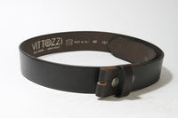 101 Vittozzi interchangeable belt, dark brown