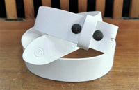 101 Vittozzi interchangeable belts white