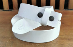 101 Vittozzi interchangeable belts white
