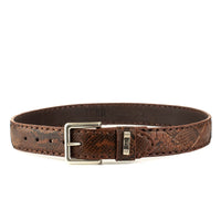 1020 Mayura Wechselgürtel Gürtel Python Castana