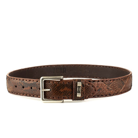 1020 Mayura Wechselgürtel Gürtel Python Castana