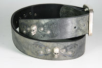 1021 Sendra Belt Barbados Negro skulls