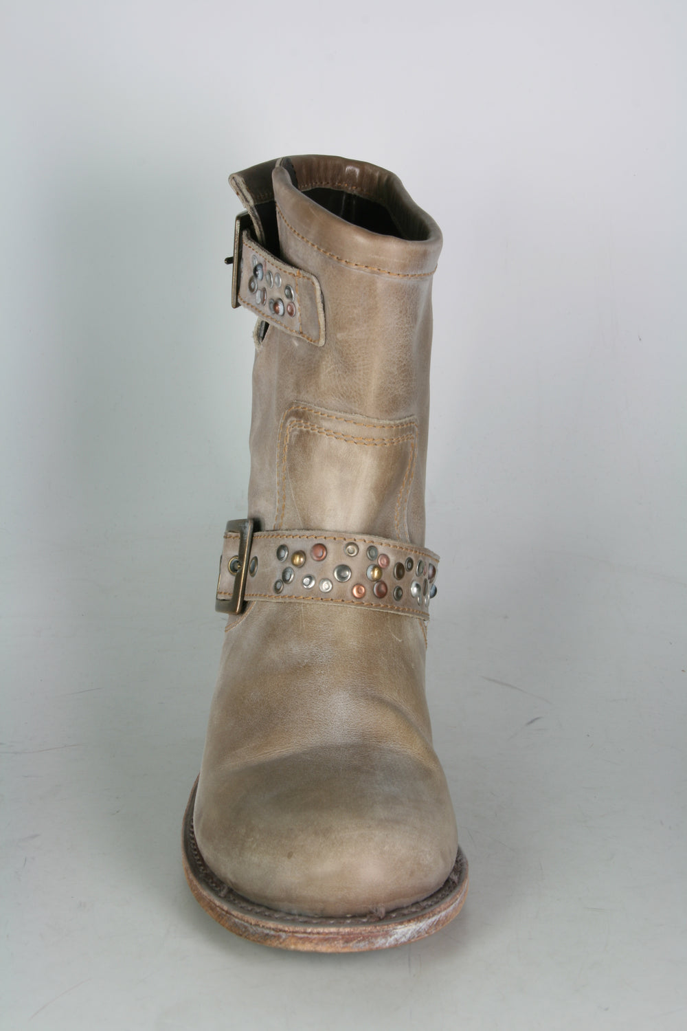 10501 Sendra Bikerboots Chiquita Taupe Lavado