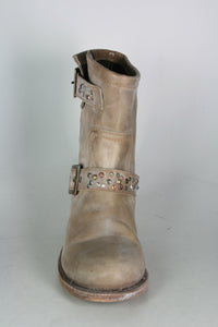 10501 Sendra Bikerboots Chiquita Taupe Lavado