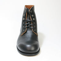 10604 Sendra Schnürboots Brush Off Biscuit Black