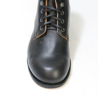 10604 Sendra Schnürboots Brush Off Biscuit Black