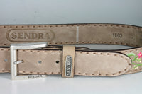 1063 Sendra Gürtel Olimpia Taupe Flowers