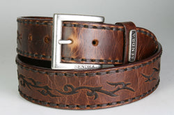 1067 Sendra Belt Evolution Tan Bordado