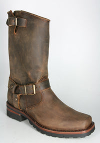 10777 Sendra Biker Boots Engineer Lavado