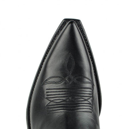 10779 Sendra Cowboy-Stiefelette Gorca Negro