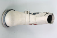 10796 Sendra Bikerboots Chiquita Raspado Marfil