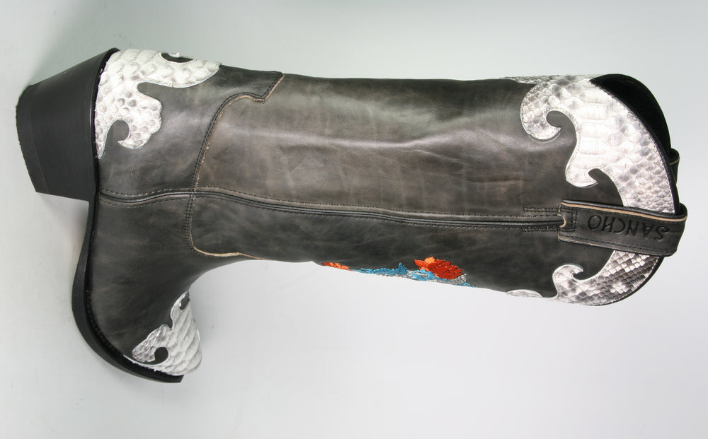 10823 Point Notte Python Koi cowboy boots