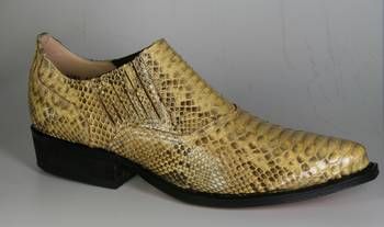 1086 Tony Mora Shoes Python BW