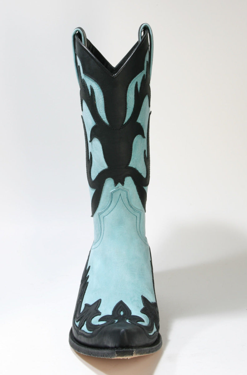 11111 Sendra Gaia Cowboystiefel Negro Flota Angelo