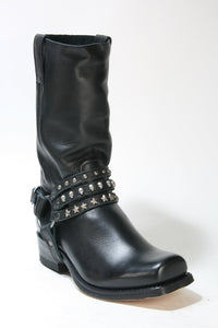 11188 Sendra Bikerboots Blues Negro