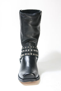 11188 Sendra Bikerboots Blues Negro