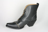 111 Ashley Stars&Stripes lace-up boots Black