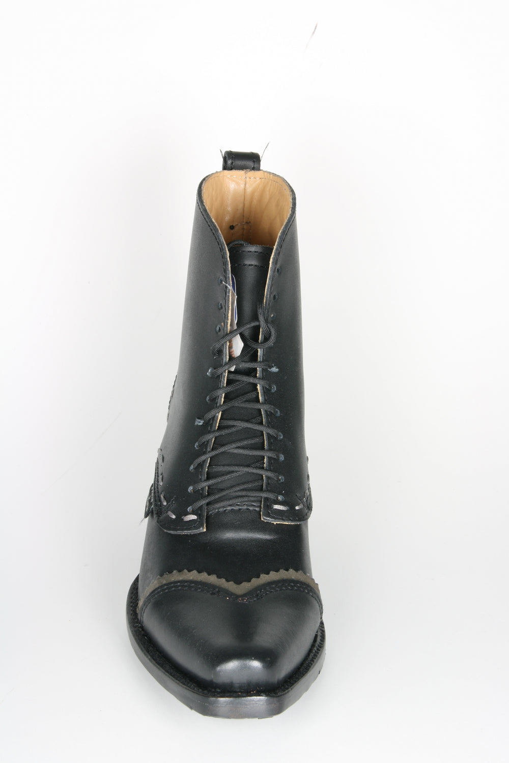 111 Ashley Stars&Stripes lace-up boots Black