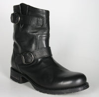 11359 Sendra kurze Bikerboots Negro