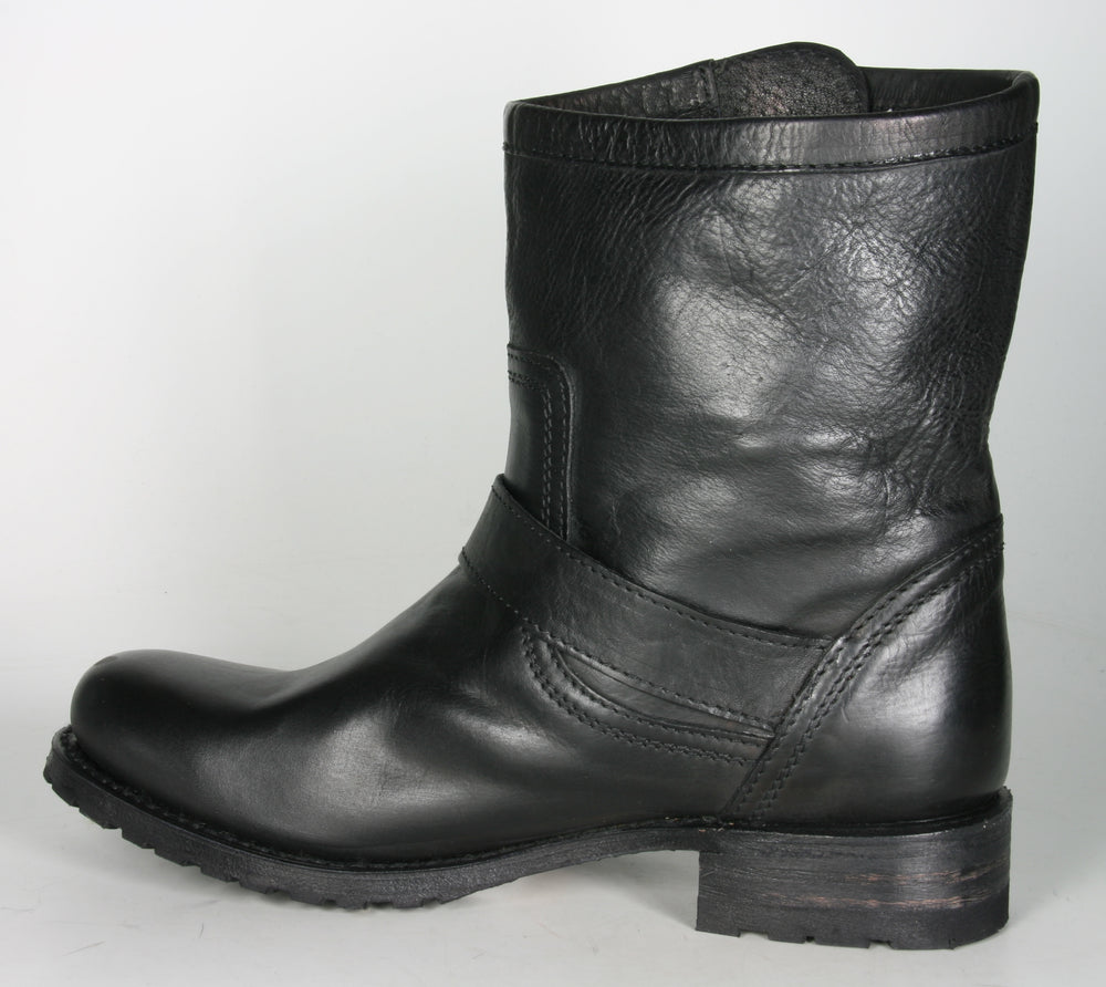 11359 Sendra kurze Bikerboots Negro