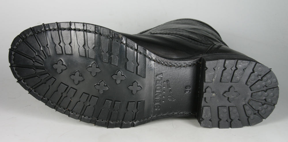 11359 Sendra kurze Bikerboots Negro